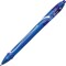 Quick Dry Blue Gel Pens, Medium Point (0.7mm), 12-Count Pack, Retractable Gel Pens With Comfortable Full Grip